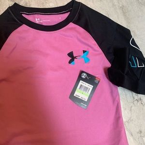 NWT Girls Long Sleeve Under Armour shirt